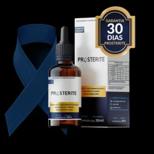 frasco e caixa do prosterite com 30 dias de garantia