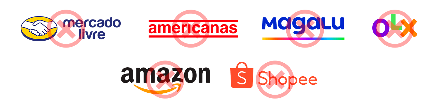 Sinal de alerta de pirataria no Lift Detox Black