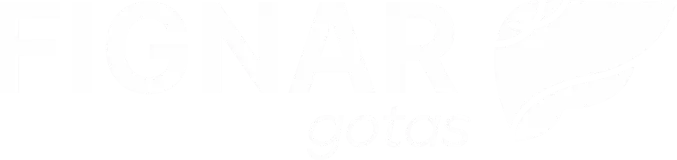 Logo Fignar Gotas em Branco