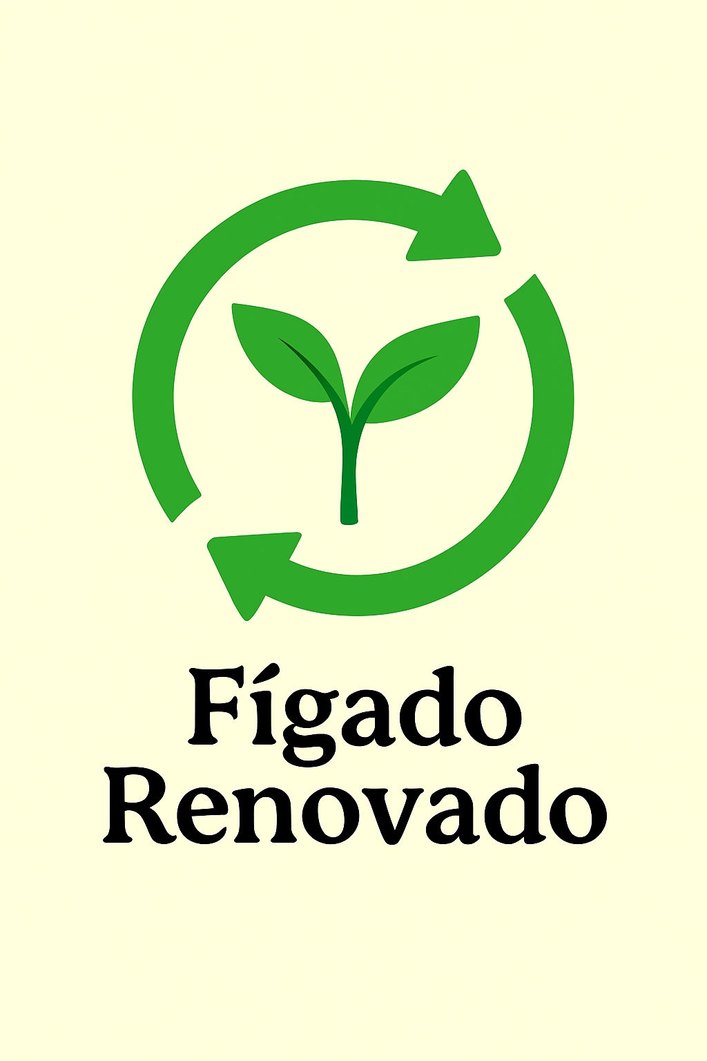 Símbolo de renovação hepática para o Programa Fígado Renovado